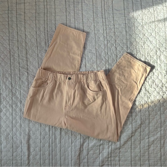 H&M Light Pink Cotton Pants - Picture 1 of 4